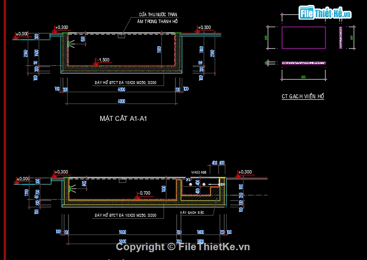bể bơi gia đình,bể bơi 5x12,Hồ bơi,bể bơi mini gia đình,file cad bể bơi